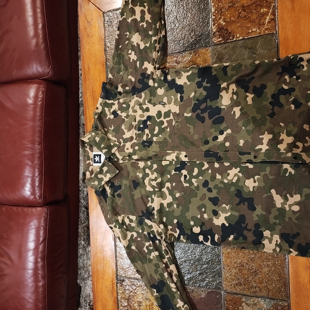 Camouflage Long Sleeve Shirt